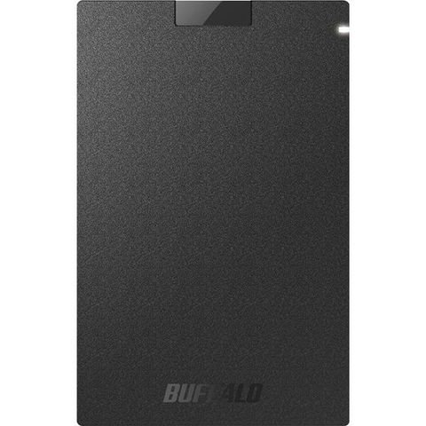 バッファロー USB3.2（Gen1） ポータブルSSD Type-A 1.0TB ブラック  SSD-PG1.0U3-BC【同梱不可】【代引不可】[▲][TP]