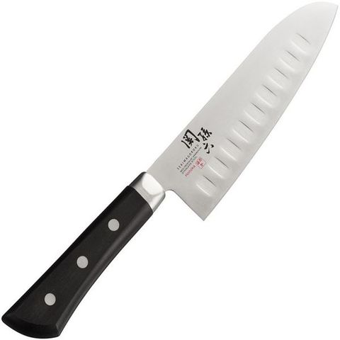 【3個セット】 三徳包丁 【刃渡り16.5cm】 日本製 ステンレス ディンプル加工 両刃付け 食器洗浄機対応 『貝印 関孫六 ほのか』 〔キッチン〕  【同梱不可】【代引不可】[▲][TP]