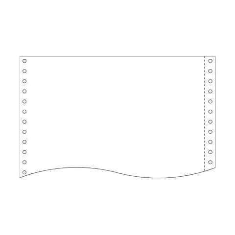 小林クリエイト 再生紙フォーム古紙70% 15×11インチ 白紙・1P R1511B-N 1セット(10000折:2000折×5箱)  [代引き不可]【同梱不可】【代引不可】[▲][TP]