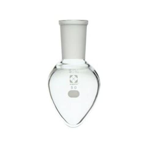 共通摺合梨形フラスコ 50mL 【005410-2450】 研究 実験用品【同梱不可