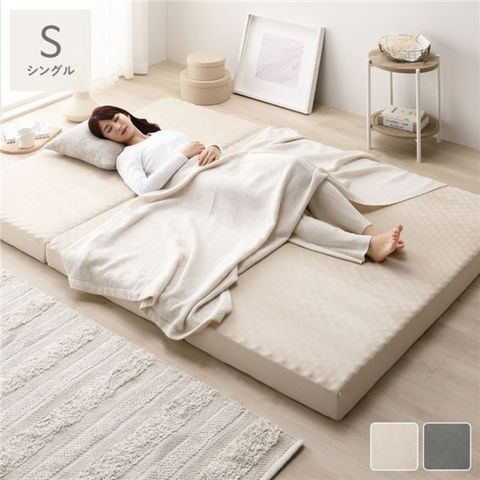 ベッド ワイドキング 220(S+SD) ベッドフレームのみ ナチュラル 連結 高さ調整 棚付 コンセント すのこ 木製 ベッド ワイドキング 220 S＋SD ベッドフレームのみ シャビーオーク 低