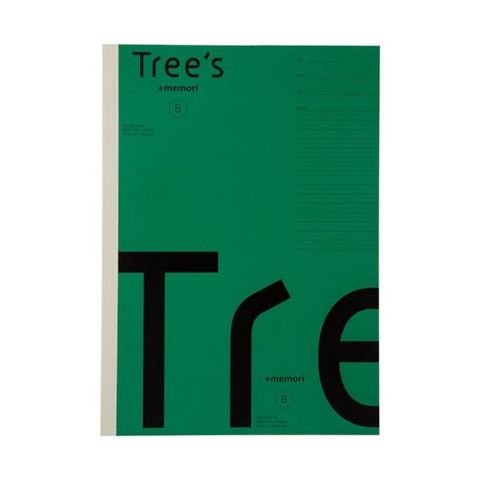 まとめ買い 日本ノート Tree s B5 Pメモリ B罫30枚グリーン（×10セット