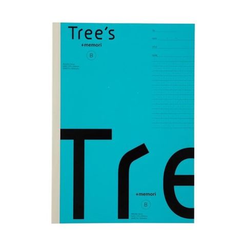 まとめ買い 日本ノート Tree s B5 Pメモリ B罫30枚ライトブルー（×10