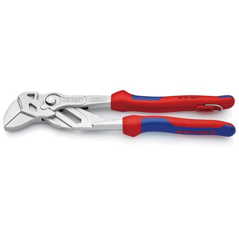 KNIPEX（クニペックス）8605-250TBK プライヤーレンチ 落下防止 （BK）【同梱不可】【代引不可】[▲][TP]