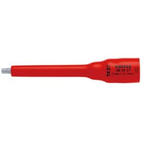 KNIPEX クニペックス ３／８ＳＱ 絶縁ソケットＴｘ２７ １０００Ｖ絶縁仕様 9829-27 【同梱不可】【代引不可】[▲][TP]