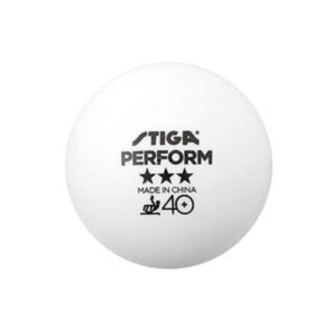 STIGA（スティガ） 卓球ボール 3スター パフォーム40+（100個入り）【同梱不可】【代引不可】[▲][TP]