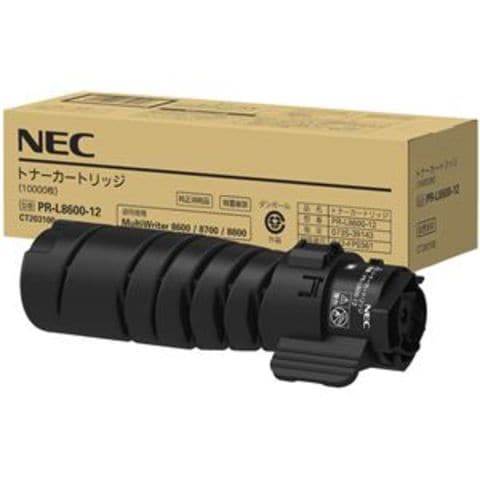 NEC トナーカートリッジ（10K） PR-L8600-12 パソコン 周辺機器 プリンター【同梱不可】【代引不可】[▲][TP]