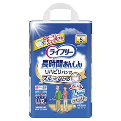 まとめ買い ユニ・チャーム ライフリー リハビリパンツ LL 12枚【×3セット】 【同梱不可】【代引不可】[▲][TP]