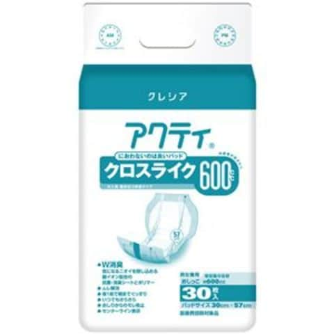 dショッピング |日本製紙クレシア アクティ パワー消臭パッド600 30枚