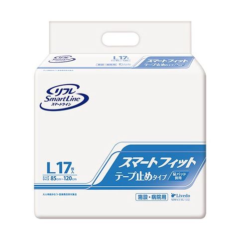 まとめ買い リブドゥコーポレーション リフレスマートフィット テープ止めタイプ L 1パック（17枚）【×2セット】  【同梱不可】【代引不可】[▲][TP]