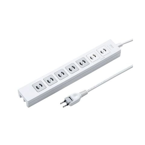 【5個セット】 サンワサプライ 電源タップ 2m TAP-F27-2KPX5 【同梱不可】【代引不可】[▲][TP]