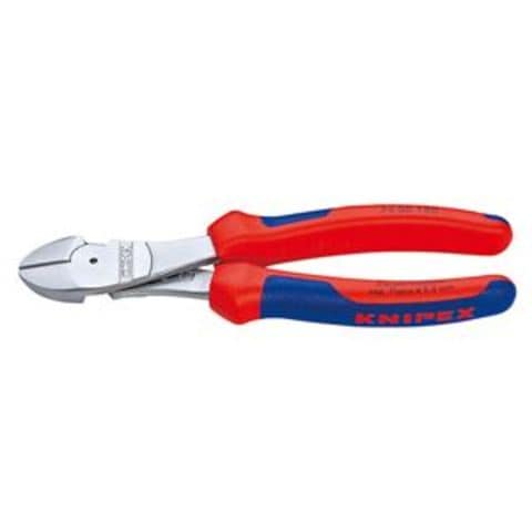 KNIPEX（クニペックス）7405-140 強力型斜ニッパー（硬線用） DIY 工具【同梱不可】【代引不可】[▲][TP]