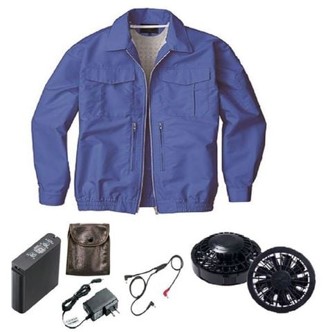 KU90550 空調服 R 綿薄手 FAN2200B・RD9261・LISUPER1セット ライト