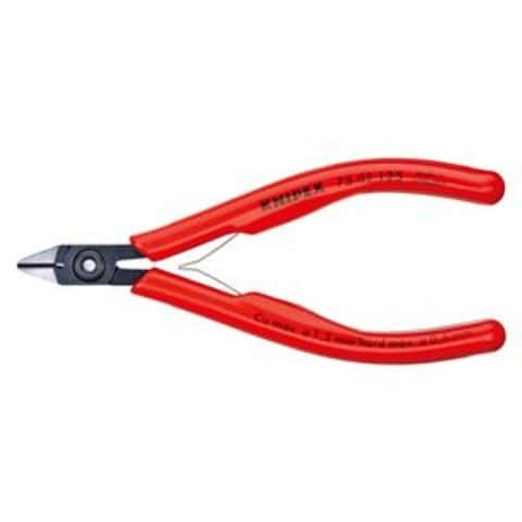 KNIPEX（クニペックス）7502-125 エレクトロニクスニッパー （#7501-125） （SB） DIY  工具【同梱不可】【代引不可】[▲][TP]