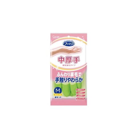 まとめ買い エステー ビニール中厚手 指先強化 M グリーン 【×30セット】 【同梱不可】【代引不可】[▲][TP]