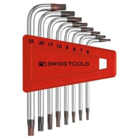 PB SWISS TOOLS 410H／6-25 L型ヘクスローブレンチセット（パックなし）【同梱不可】【代引不可】[▲][TP]