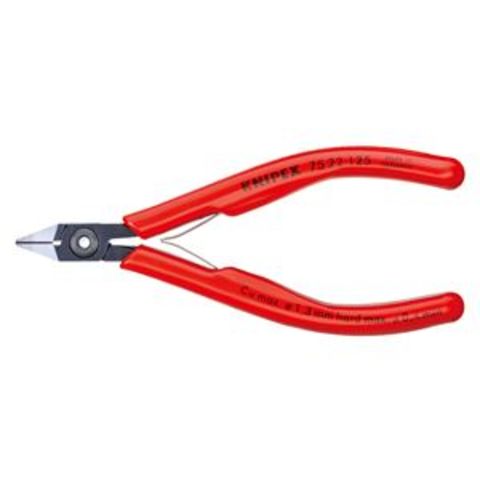 KNIPEX（クニペックス）7522-125 エレクトロニクスニッパー （#7521-125） DIY 工具【同梱不可】【代引不可】[▲][TP]