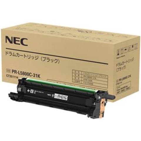 NEC ドラムカートリッジ ブラックPR-L5800C-31K 1個 パソコン 周辺機器