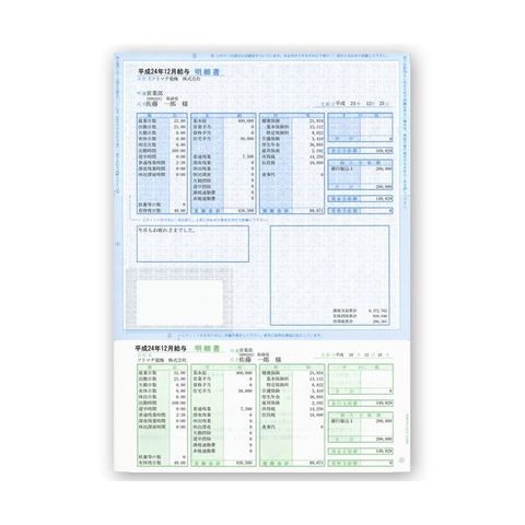 ソリマチ 給料王専用用紙 給与明細型(封筒型) A4タテ SR211 1箱(300枚) 【代引不可】【同梱不可】[▲][TP]