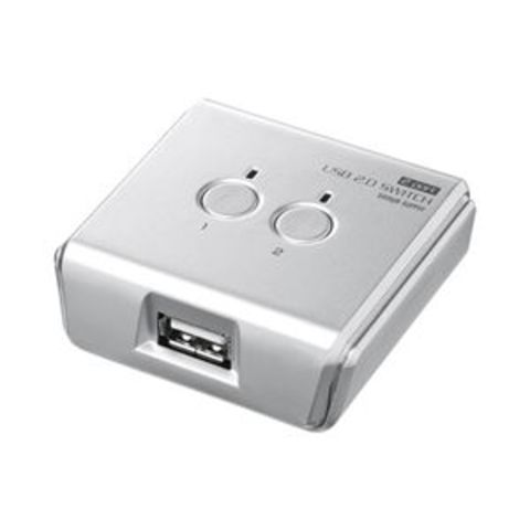 業務用 まとめ買い サンワサプライ USB2.0手動切替器(2回路) SW-US22N