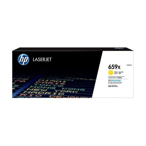 日本HP(ヒューレット・パッカード) HP659X トナーカートリッジ イエロー W2012X 1個 【代引不可】【同梱不可】[▲][TP]