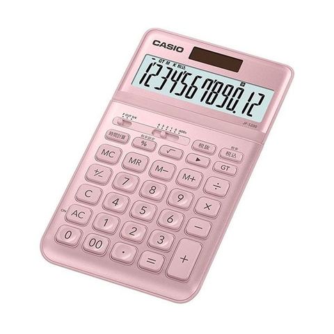 カシオ計算機 CASIO スタイリッシュ電卓 ジャストタイプ12桁 ピンク JF-S200-PK-N 【同梱不可】【代引不可】[▲][TP]