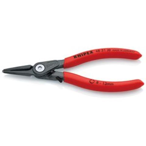 KNIPEX（クニペックス）4831-J0 穴用精密スナップリングプライヤー 直（ストッパ DIY 工具【同梱不可】【代引不可】[▲][TP]