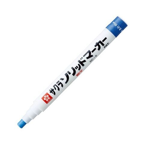 まとめ買い 業務用 サクラクレパス 油性マーカーソリッドマーカー 細字 あお SC-S#36 1本【×30セット】  【同梱不可】【代引不可】[▲][TP]