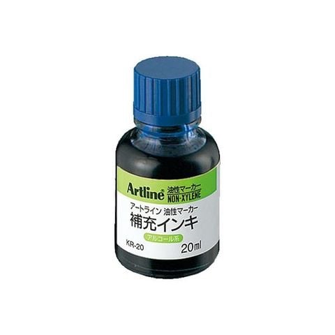 まとめ買い シャチハタ シヤチハタ アートライン補充インキ 20ml 青 KR-20 1個 【×50セット】 【代引不可】【同梱不可】[▲][TP]