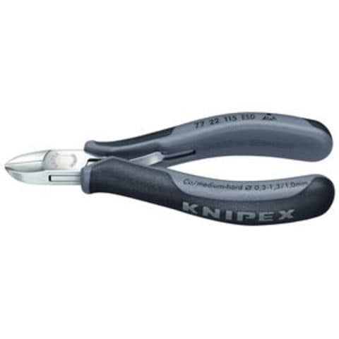 KNIPEX（クニペックス）7722-115ESD エレクトロニクスニッパー DIY 工具【同梱不可】【代引不可】[▲][TP]