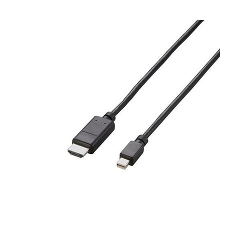 【5個セット】 エレコム Mini DisplayPort-HDMI変換ケーブル/3m/ブラック AD-MDPHDMI30BKX5  【同梱不可】【代引不可】[▲][TP]