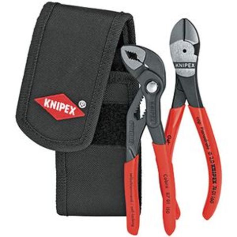 KNIPEX（クニペックス）002072V02 ミニコブラ + ニッパーセット DIY