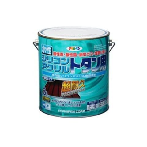 高い品質 水性シリコンアクリルトタン用 緑 1缶(14L) 3L 14L〔代引不可