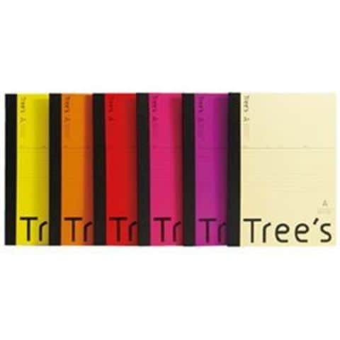まとめ買い キョクトウ・アソシエイツ Trees B5 A罫 30枚 イエロー【×100セット 業務用】ノート 【同梱不可】【代引不可】[▲][TP]