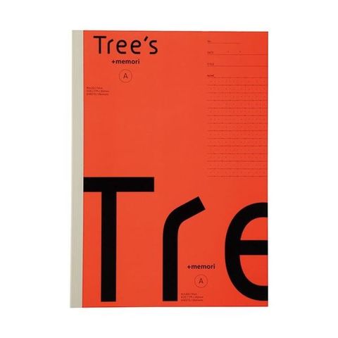 まとめ買い キョクトウ Tree s B5 Pメモリ A罫30枚 レッド 【×50セット】 【同梱不可】【代引不可】[▲][TP]