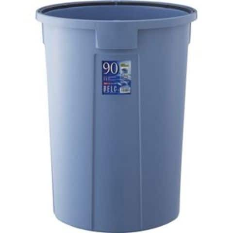 リス ベルク 丸型 90L 本体 ブルー DS-920-005-3 1台 【フタ別売】 ゴミ箱【同梱不可】【代引不可】[▲][TP]