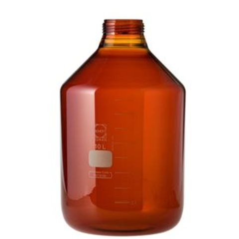 ねじ口びん 広口 茶褐色 びんのみ 10L 【017250-1100005】 研究 実験