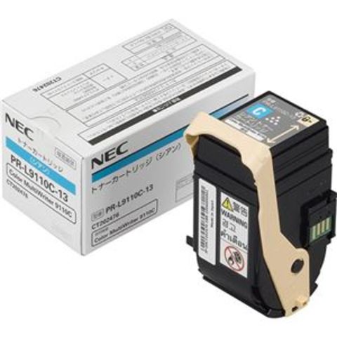 NEC トナーカートリッジ シアン PR-L9110C-13 1個 パソコン 周辺機器 プリンター【同梱不可】【代引不可】[▲][TP]