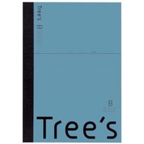 まとめ買い キョクトウ・アソシエイツ Trees A5 B罫 30枚 ブルーグレー【×100セット 業務用】ノート  【同梱不可】【代引不可】[▲][TP]