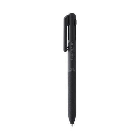 まとめ買い ぺんてる 複合ボールペン Calme 0.5mm ブラック BXAW355A