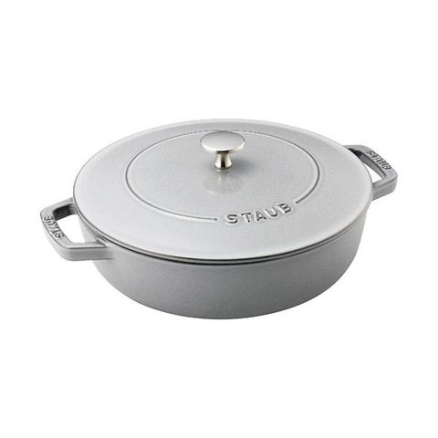 ストウブ/STAUB ブレイザーソテーパン24cm グレー 6154-074 【同梱不可