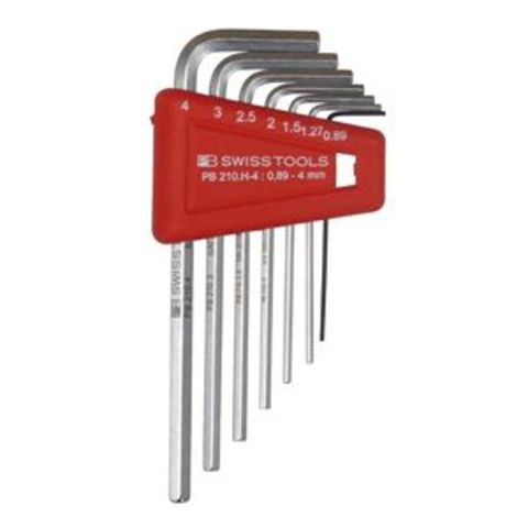 PB SWISS TOOLS 210H-4CN ホルダー付六角棒レンチセット【同梱不可】【代引不可】[▲][TP]