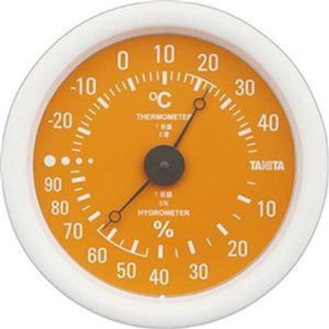 まとめ買い タニタ アナログ温湿度計 オレンジTT-515-OR 1個【×10セット】 【同梱不可】【代引不可】[▲][TP]