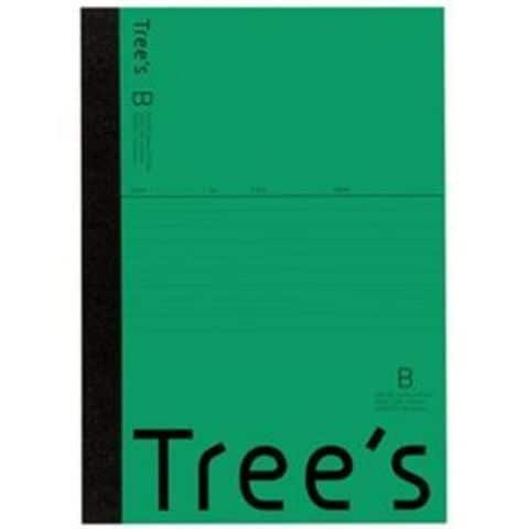 まとめ買い キョクトウ・アソシエイツ Trees A5 B罫 30枚 グリーン【×100セット 業務用】ノート 【同梱不可】【代引不可】[▲][TP]