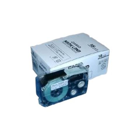 カシオ ネームランドテープ18mm 透明 5巻入 XR-18X-5P-E 【同梱不可】【代引不可】[▲][TP]