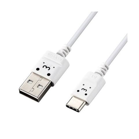 【5個セット】エレコム USB-Cケーブル Type-Cケーブル スリム 極細 A-C 1.5m スマホ充電ケーブル ホワイトフェイス  MPA-ACX15WFX5 【同梱不可】【代引不可】[▲][TP]