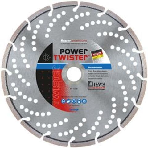 DIEWE（ディーベ） POWER-125 パワーツイスター 125MM ダイヤモンドカッター【同梱不可】【代引不可】[▲][TP]