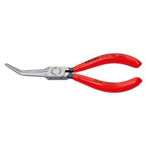 KNIPEX（クニペックス）3121-160 45゜先曲ニードルノーズプライヤー （SB） DIY 工具【同梱不可】【代引不可】[▲][TP]