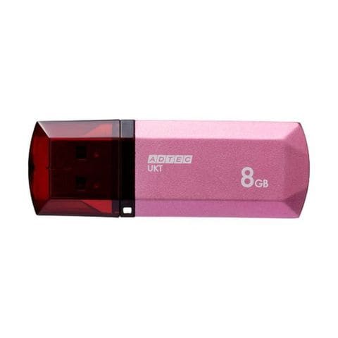 まとめ買いアドテック USB2.0キャップ式フラッシュメモリ 8GB パッションピンク AD-UKTPP8G-U2R 1個【×3セット】  【同梱不可】【代引不可】[▲][TP]