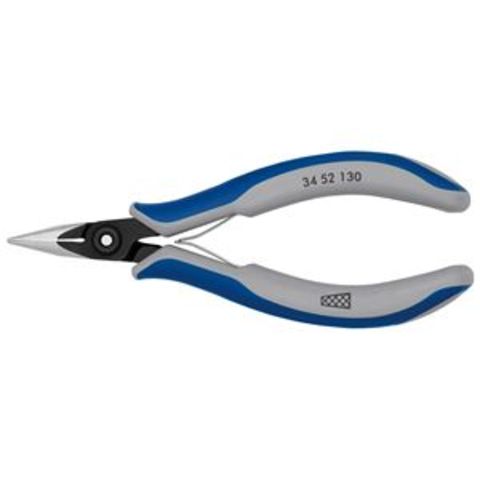 KNIPEX（クニペックス）3452-130 精密プライヤー 丸 クロスメッシュ DIY 工具【同梱不可】【代引不可】[▲][TP]